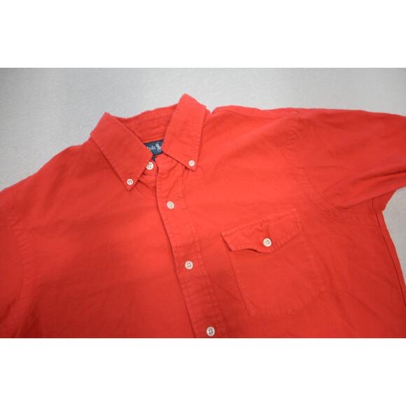 Polo Ralph Lauren Dress Shirt Custom Long Sleeve Red Mens Size Small - Picture 5 of 7
